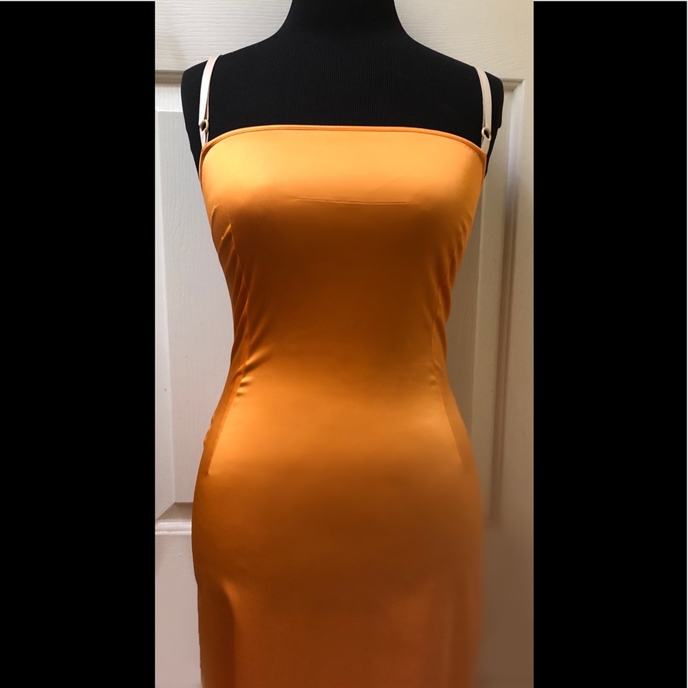 Dolce & Gabbana stretch satin dress